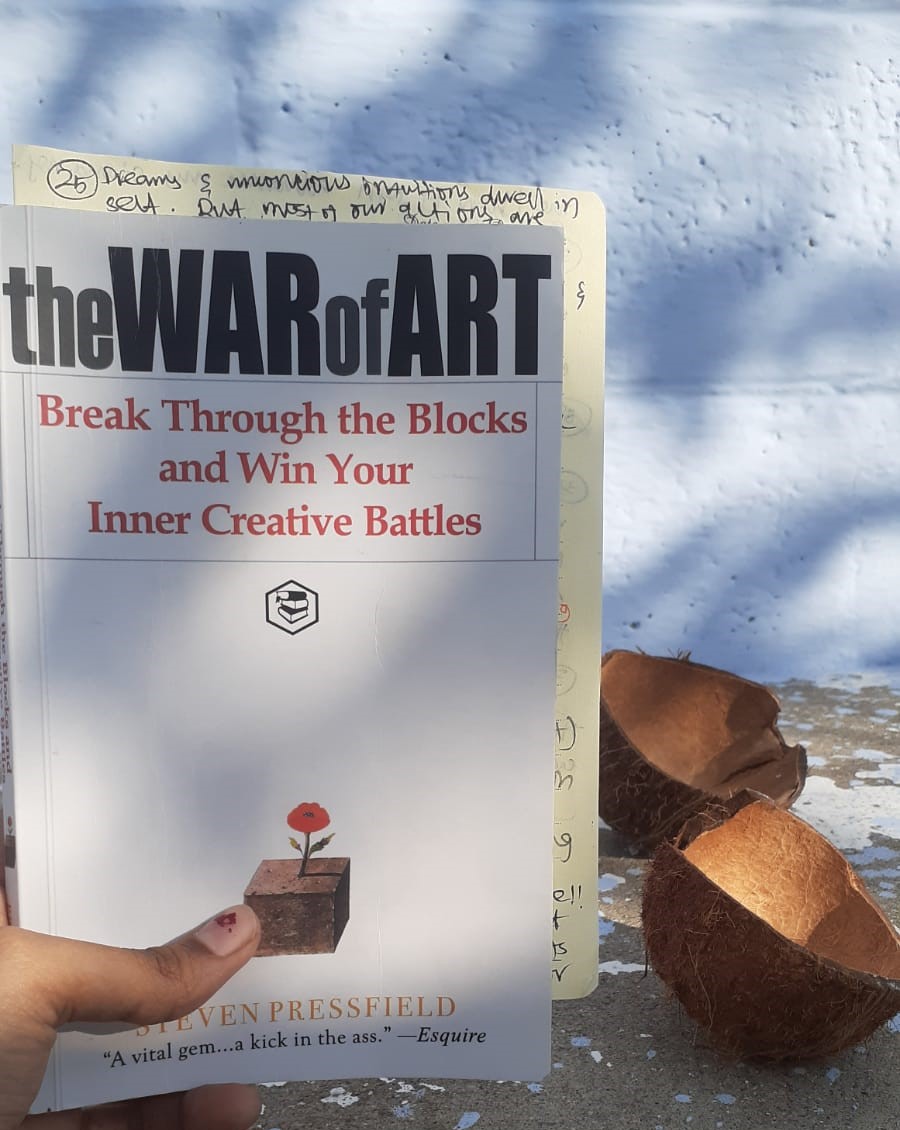 Read more about the article Things I learnt from the War of Art- Part 1